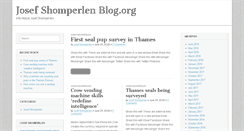 Desktop Screenshot of josefshomperlenblog.org