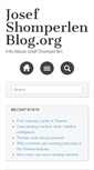 Mobile Screenshot of josefshomperlenblog.org